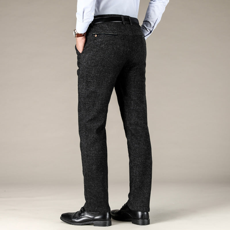 Stretch Slim Sanded Casual Pants