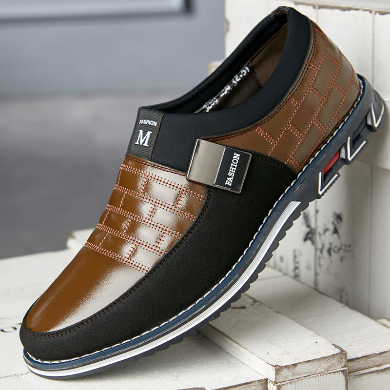 Casual Imitation Leather Shoes