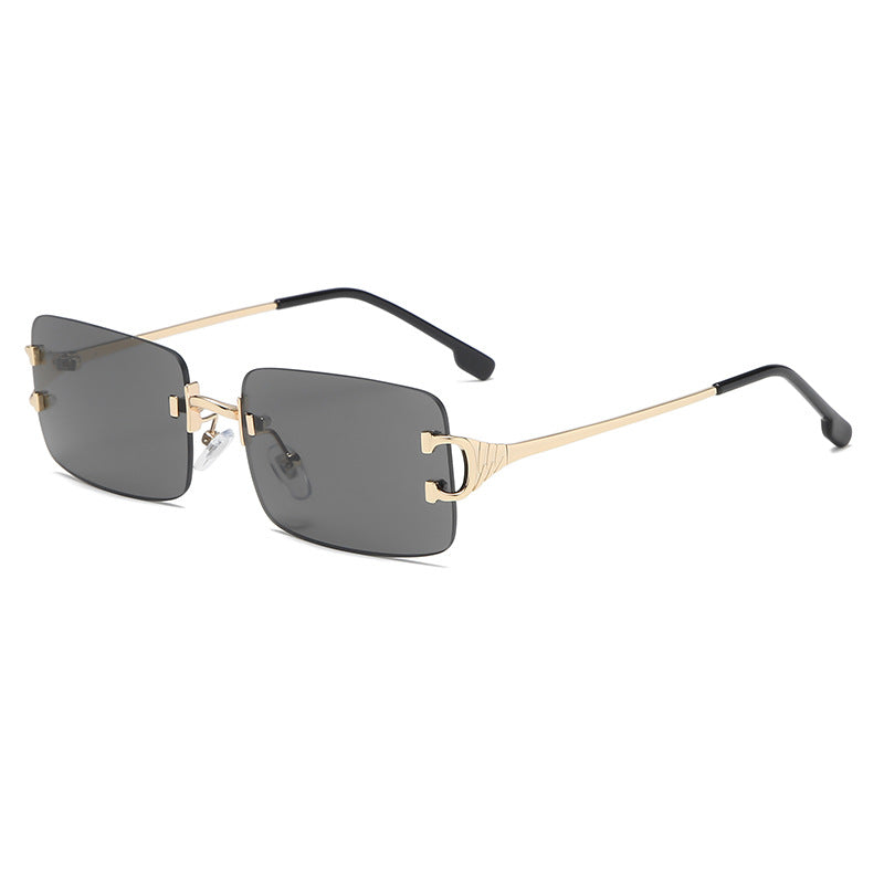 Retro Rimless Cut-Edge Sunglasses For Men And Women