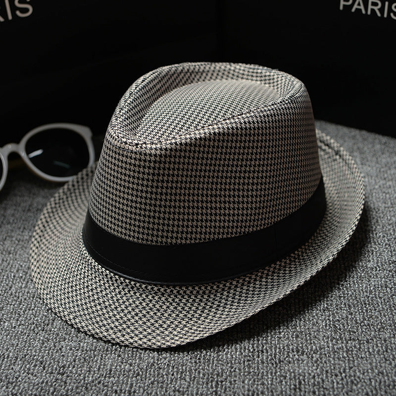 Houndstooth Fedora Hats