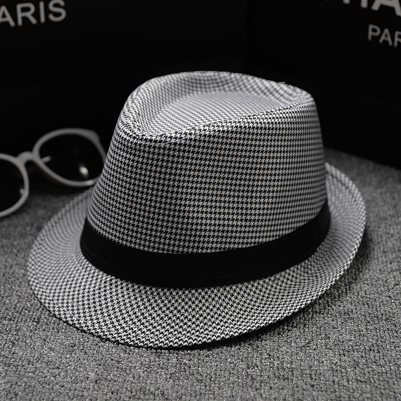 Houndstooth Fedora Hats