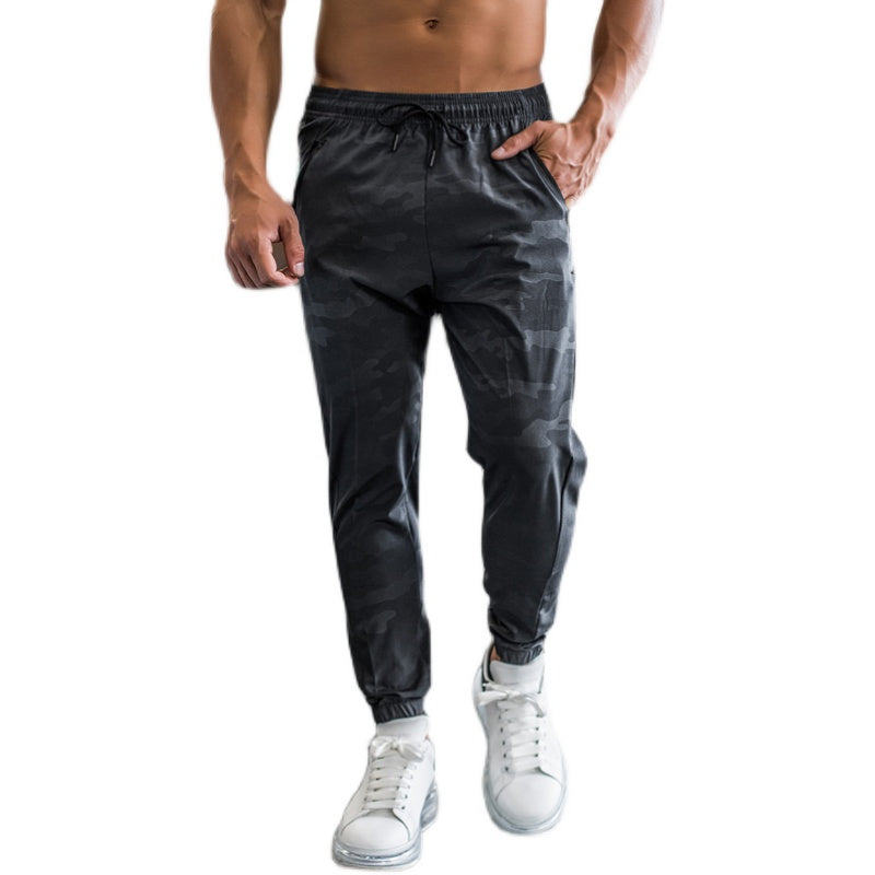 Thin Stretch Breathable Camo Sweatpants