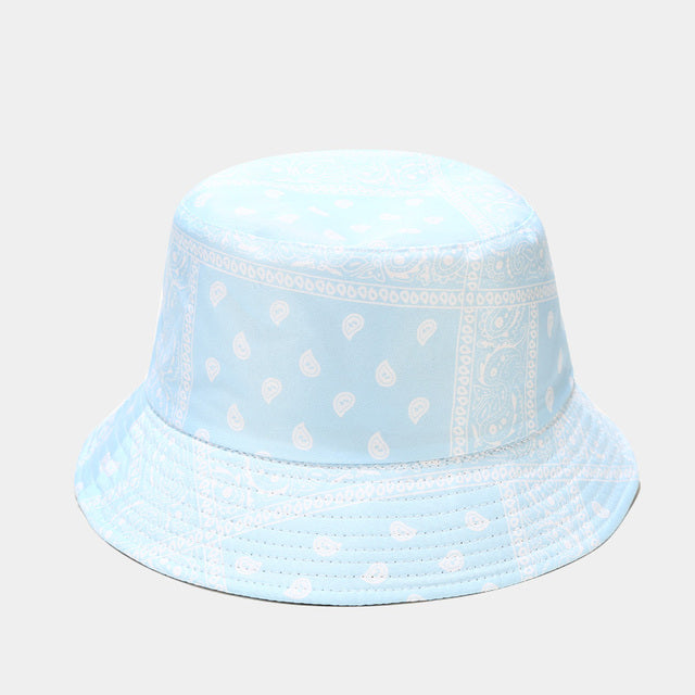 Bandana Print Bucket Hats With Multiple Colorways
