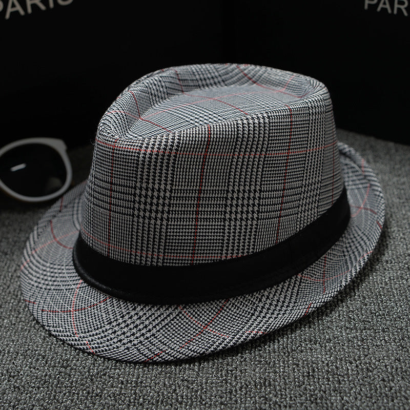 Houndstooth Fedora Hats