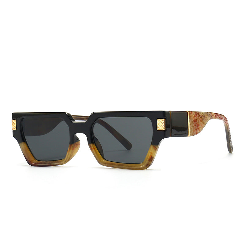 Fashion Catwalk Square Frame Butterfly Sunglasses