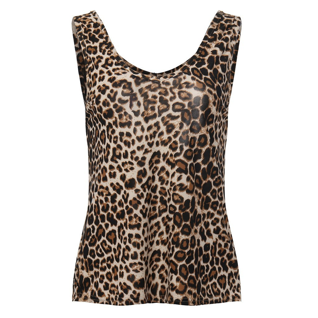 Leopard Printed Camisole Clothing