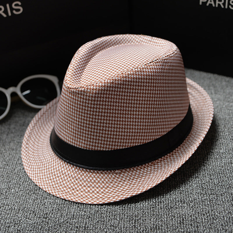 Houndstooth Fedora Hats