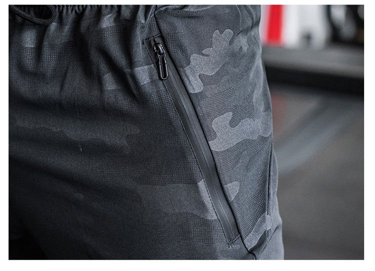 Thin Stretch Breathable Camo Sweatpants