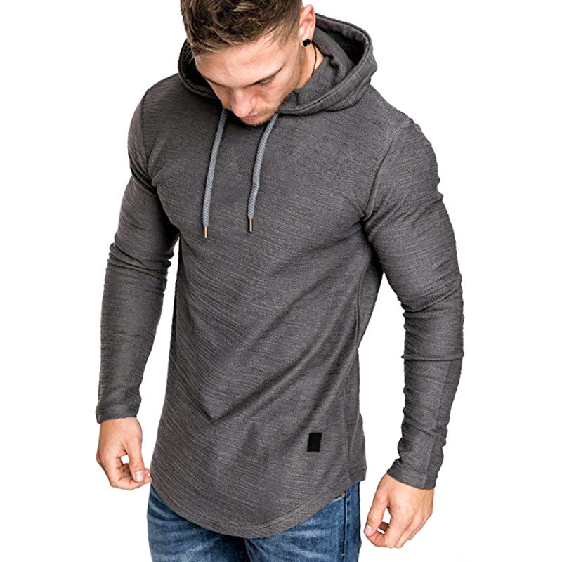 Hoodie Sweatshirt Casual Long Sleeve Slim Tops Gym