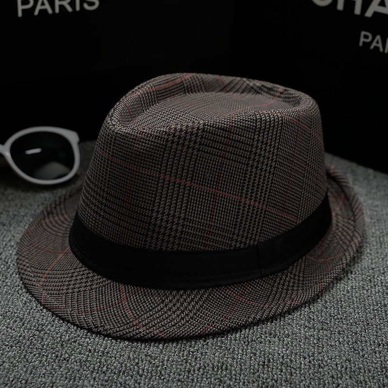 Houndstooth Fedora Hats