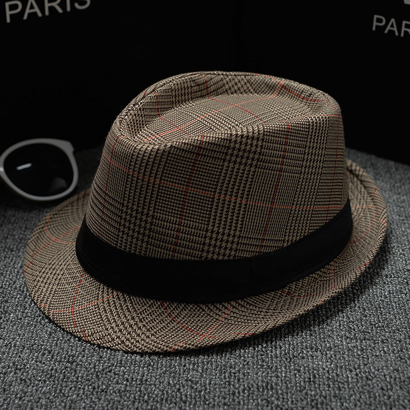 Houndstooth Fedora Hats